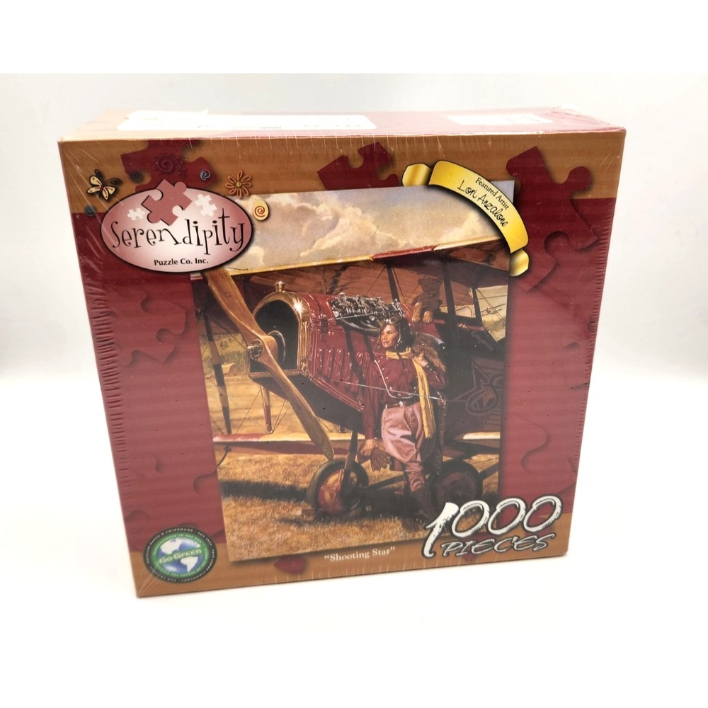 Shooting Star Puzzle 1000 pcs 20x27 Serendipity NIB Sealed Female Pilot